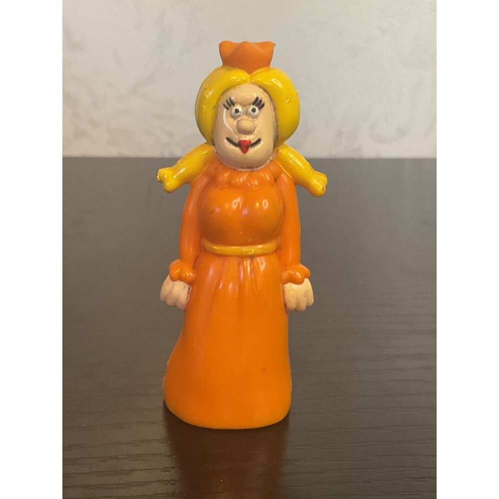 Vintage 1989 White Castle Madam Mim Toy Figure 2.5" Cake Topper Doll